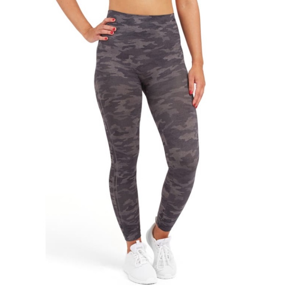 NWT Spanx Heather Camo Leggings - XL